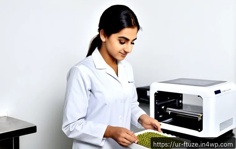 Home 17 식품 개발의 최신 기술 동향 - Photorealistic food innovation laboratory in Pakistan, a Pakistani female food scientist in modest p...